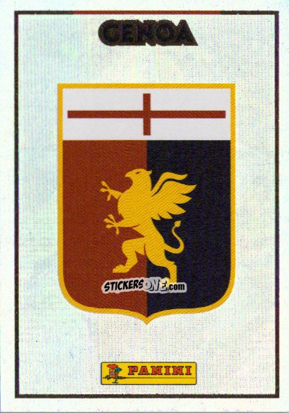 Sticker Scudetto Genoa - Calciatori 2024-2025 n. 166 - Panini