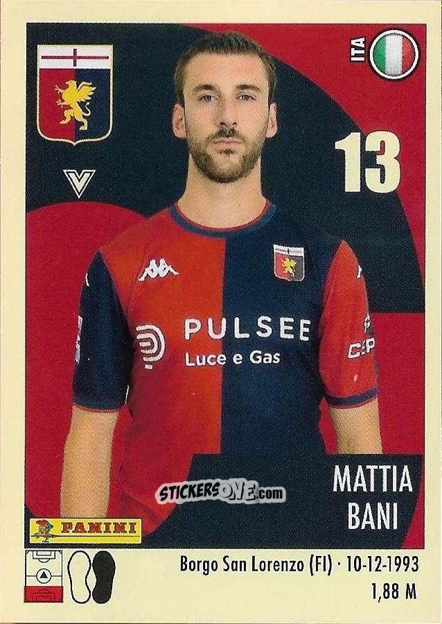 Figurina Mattia Bani - Calciatori 2024-2025 n. 172 - Panini