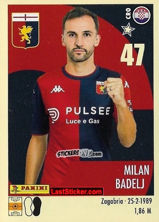 Sticker Milan Badelj - Calciatori 2024-2025 n. 180 - Panini