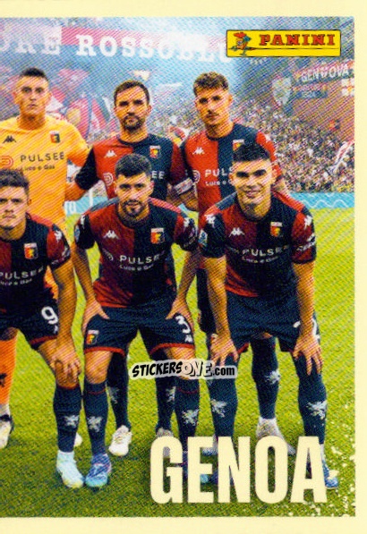 Sticker Squadra Genoa - Calciatori 2024-2025 n. 189 - Panini