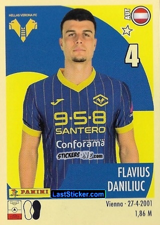 Figurina Flavius Daniliuc - Calciatori 2024-2025 n. 196 - Panini