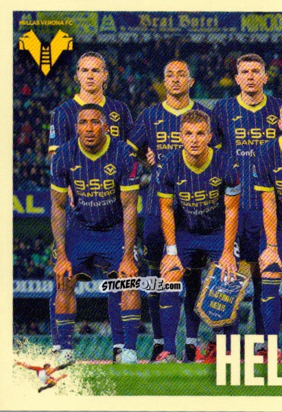 Sticker Squadra Hellas - Calciatori 2024-2025 n. 215 - Panini