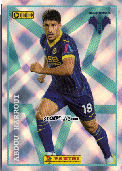 Sticker Abdou Harroui (Stars) - Calciatori 2024-2025 n. 218 - Panini