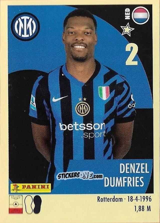 Figurina Denzel Dumfries - Calciatori 2024-2025 n. 230 - Panini