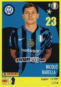 Sticker Nicolò Barella - Calciatori 2024-2025 n. 232 - Panini