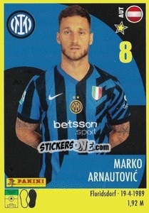 Sticker Marko Arnautović - Calciatori 2024-2025 n. 237 - Panini
