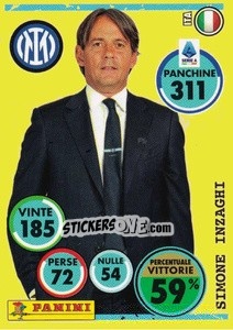 Sticker Simone Inzaghi (Allenatore) - Calciatori 2024-2025 n. 241 - Panini