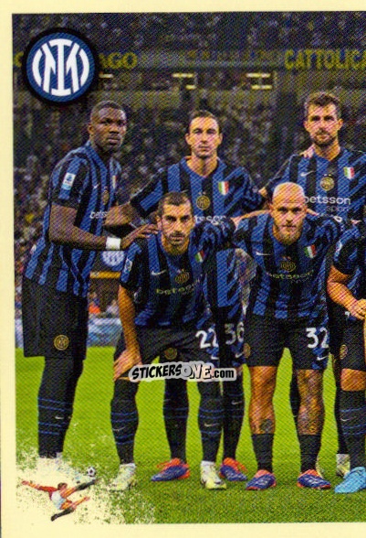 Sticker Squadra Inter - Calciatori 2024-2025 n. 242 - Panini