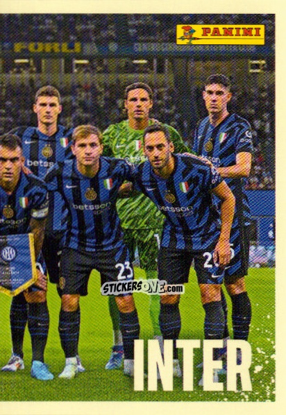 Sticker Squadra Inter - Calciatori 2024-2025 n. 243 - Panini