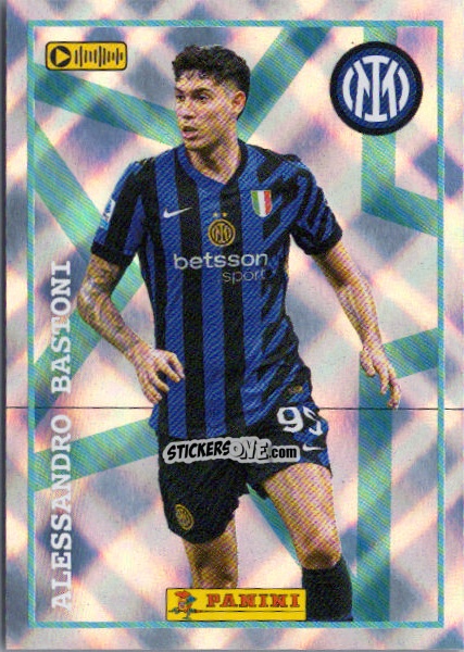 Sticker Alessandro Bastoni (Stars) - Calciatori 2024-2025 n. 244 - Panini