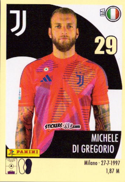 Sticker Michele Di Gregorio - Calciatori 2024-2025 n. 248 - Panini
