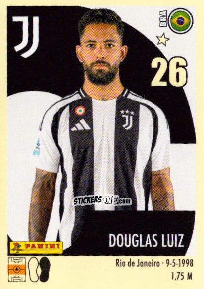 Sticker Douglas Luiz - Calciatori 2024-2025 n. 259 - Panini