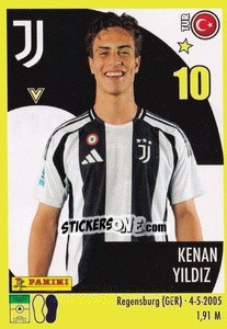 Sticker Kenan Yıldız - Calciatori 2024-2025 n. 264 - Panini