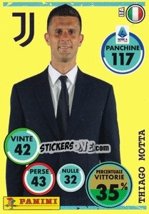 Sticker Thiago Motta (Allenatore) - Calciatori 2024-2025 n. 268 - Panini