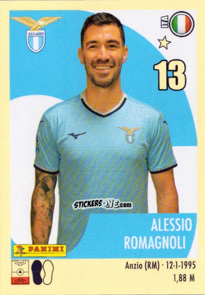Sticker Alessio Romagnoli - Calciatori 2024-2025 n. 277 - Panini