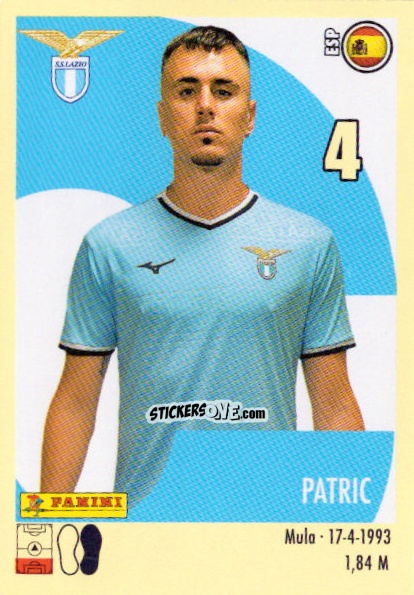 Sticker Patric - Calciatori 2024-2025 n. 278 - Panini