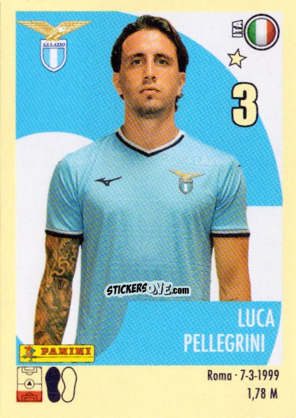 Sticker Luca Pellegrini - Calciatori 2024-2025 n. 279 - Panini