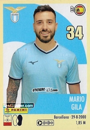 Figurina Mario Gila - Calciatori 2024-2025 n. 280 - Panini