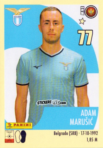 Sticker Adam Marušić - Calciatori 2024-2025 n. 281 - Panini