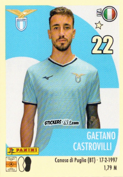 Sticker Gaetano Castrovilli - Calciatori 2024-2025 n. 285 - Panini