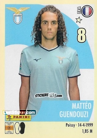 Sticker Mattéo Guendouzi - Calciatori 2024-2025 n. 287 - Panini