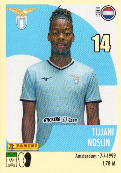 Sticker Tijjani Noslin - Calciatori 2024-2025 n. 291 - Panini
