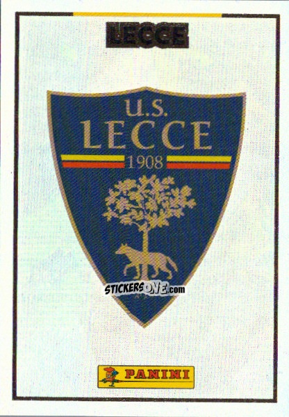 Sticker Scudetto Lecce - Calciatori 2024-2025 n. 301 - Panini