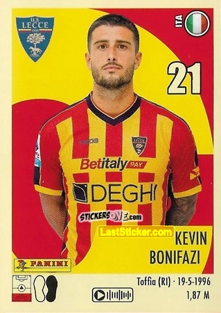 Cromo Kevin Bonifazi - Calciatori 2024-2025 n. 307 - Panini