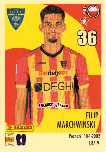 Sticker Filip Marchwiński - Calciatori 2024-2025 n. 311 - Panini