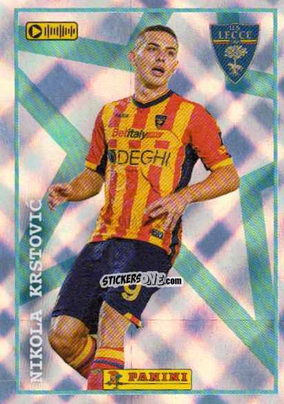 Sticker Nikola Krstović (Stars) - Calciatori 2024-2025 n. 327 - Panini