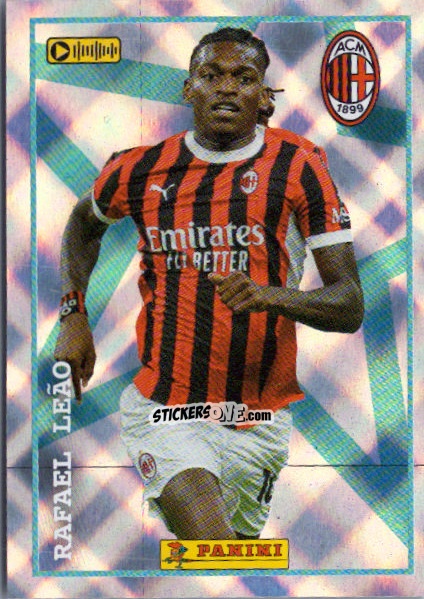 Sticker Rafael Leão (Stars) - Calciatori 2024-2025 n. 354 - Panini