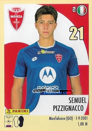 Sticker Semuel Pizzignacco - Calciatori 2024-2025 n. 357 - Panini