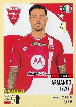 Sticker Armando Izzo - Calciatori 2024-2025 n. 358 - Panini