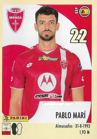 Figurina Pablo Marí - Calciatori 2024-2025 n. 363 - Panini