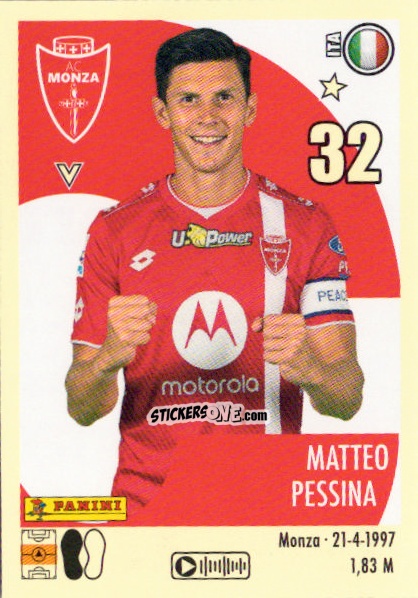 Sticker Matteo Pessina - Calciatori 2024-2025 n. 366 - Panini