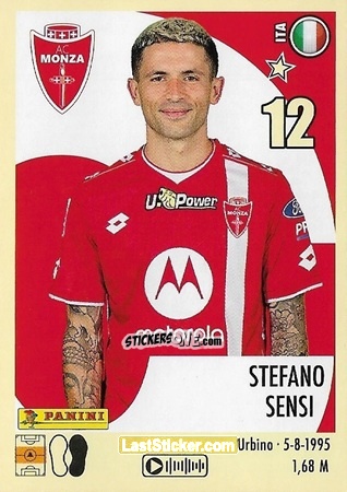 Sticker Stefano Sensi - Calciatori 2024-2025 n. 369 - Panini