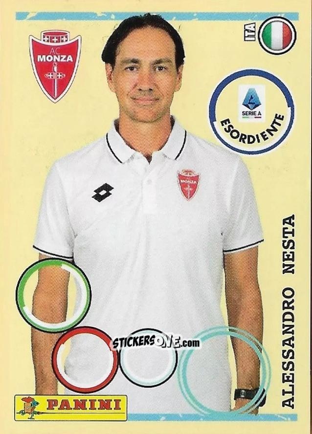 Figurina Alessandro Nesta (Allenatore) - Calciatori 2024-2025 n. 376 - Panini
