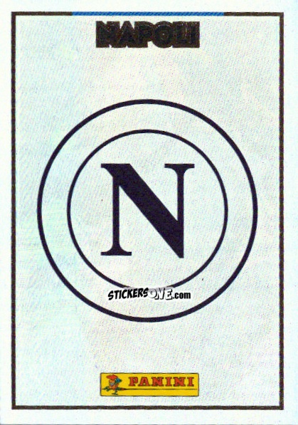 Cromo Scudetto Napoli - Calciatori 2024-2025 n. 382 - Panini