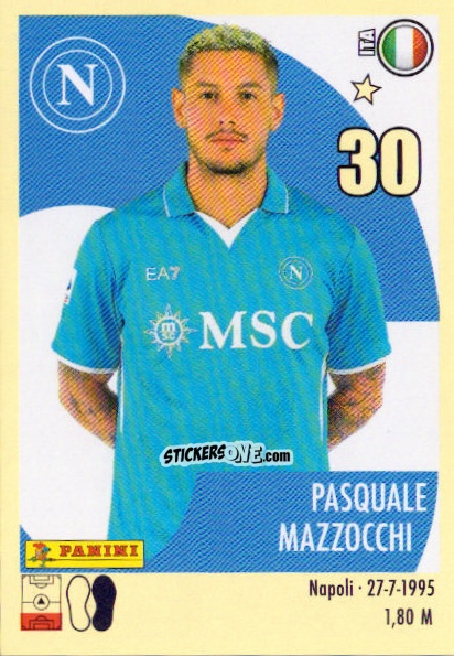 Sticker Pasquale Mazzocchi - Calciatori 2024-2025 n. 390 - Panini