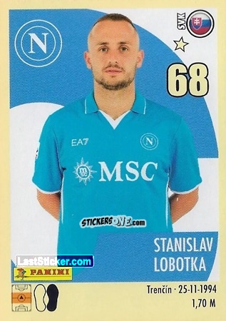 Figurina Stanislav Lobotka - Calciatori 2024-2025 n. 392 - Panini