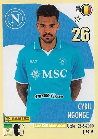 Figurina Cyril Ngonge - Calciatori 2024-2025 n. 396 - Panini