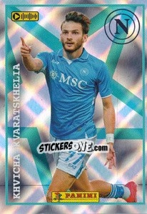 Sticker Khvicha Kvaratskhelia (Stars) - Calciatori 2024-2025 n. 407 - Panini