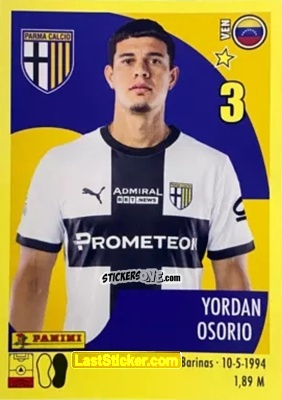 Sticker Yordan Osorio - Calciatori 2024-2025 n. 414 - Panini