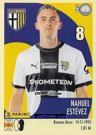 Sticker Nahuel Estévez - Calciatori 2024-2025 n. 423 - Panini