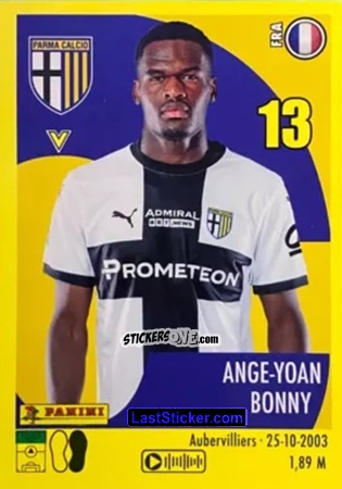 Sticker Ange-Yoan Bonny - Calciatori 2024-2025 n. 426 - Panini