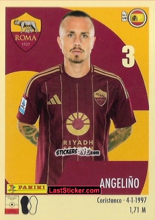 Sticker Angeliño - Calciatori 2024-2025 n. 443 - Panini