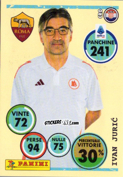 Sticker Ivan Jurić (Allenatore) - Calciatori 2024-2025 n. 457 - Panini