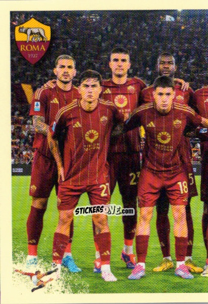 Sticker Squadra Roma - Calciatori 2024-2025 n. 458 - Panini