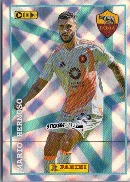 Sticker Mario Hermoso (Stars) - Calciatori 2024-2025 n. 460 - Panini