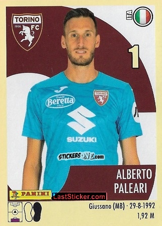 Sticker Alberto Paleari - Calciatori 2024-2025 n. 465 - Panini